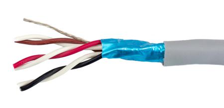 78173 SL005 Alpha Wire Ecogen Ecocable Mini Series Data Cable, 3 Pairs, 6 Cores, 0.24 mm², Screened, 24 AWG, 30m, Screened Shield