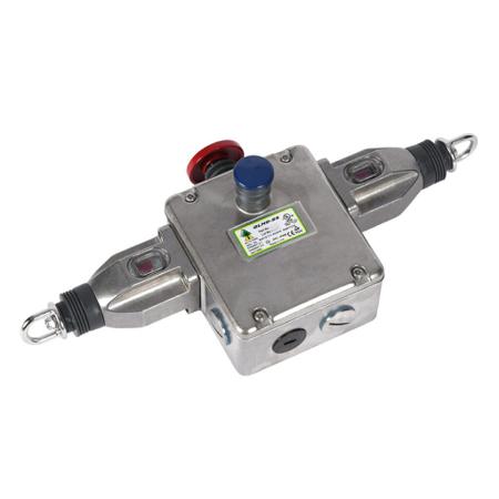 145023 IDEM GLHD Rope Pull Switch, 4NC/2NO, Horizontal, Vertical