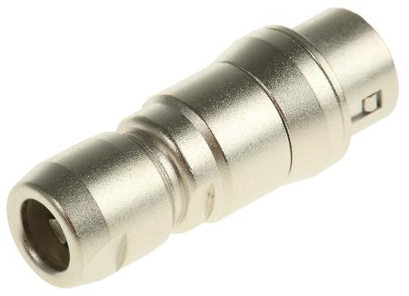 HR10-7J-4P-73- Hirose HR10 Series, 4 Pole Cable Mount Miniature Connector Socket, with Male Contacts