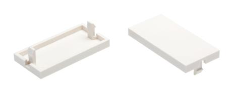 143-825 RS PRO Half Blank,With Unshielded Shield Type