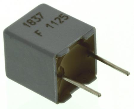 MKP1837333011 Vishay 33nF Polypropylene Capacitor PP 63 V ac, 100 V dc ±1% Tolerance Through Hole MKP 1837 Series