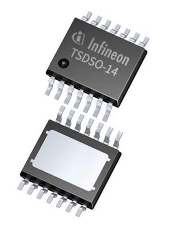 ITS4090QEPDXUMA1 Infineon , QuadHigh Side, High Side Power Switch IC 14-Pin, PG-TSDSO-14