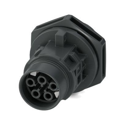 1308659 Phoenix Contact Connector, 5 Contacts, Front Mount, Socket, Female, IP66, IP68, IP69, PRC 20 Series