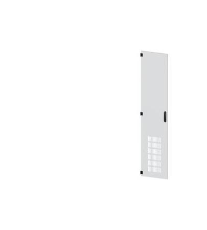 8MF1270-2UT15-1BA2 Siemens 8MF12 Series Steel RAL 7035 Ventilated Door, 2200mm H, 450mm W for Use with SIVACON 8MF1