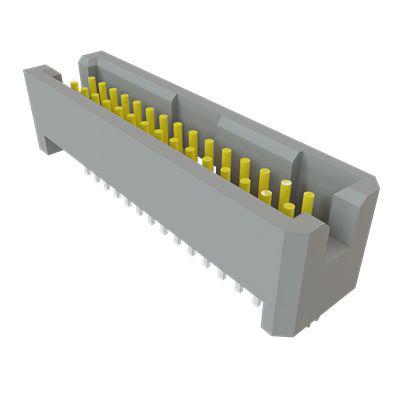 TFML-115-01-S-D-LC Samtec TFML Series Vertical Through Hole PCB Header, 30 Contact(s), 1.27mm Pitch, 2 Row(s), Shrouded