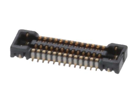 502426-2630 TE Connectivity 50242 Series Vertical Board Mount PCB Socket, 26-Contact, 2-Row, 0.4mm Pitch, Surface Mount Termination