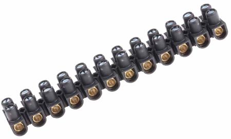 0 342 15 Legrand Terminal Strip, 57A, 10 mm² Wire, Screw Termination