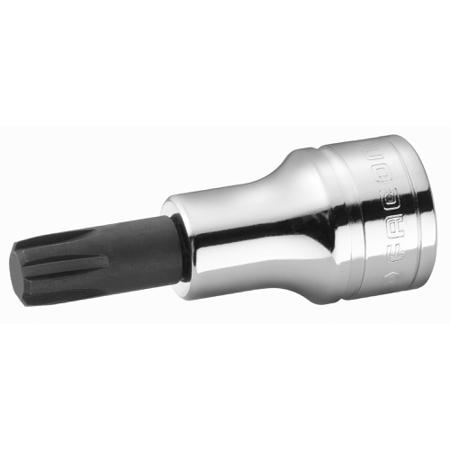 D-34B7 Facom 7mm Spline Bit Socket With 1/2 in Drive , Length 60 mm