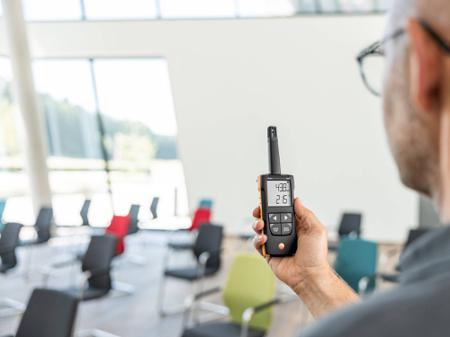 0563-1625 Testo Thermohygrometer, 2.5 %RH Accuracy, +60°C Max, 100%RH Max