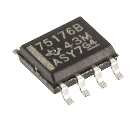 SN75176BD Texas Instruments  Line Transceiver, 8-Pin SOIC