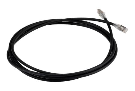 RJ45C6ABK-3-0M HellermannTyton Connectivity Cat6a RJ45 to RJ45 Ethernet Cable, S/FTP, Black, 3m