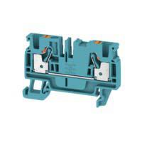 2051210000 Weidmuller  A Series Blue, 4mm², Single-Level, Push In Termination