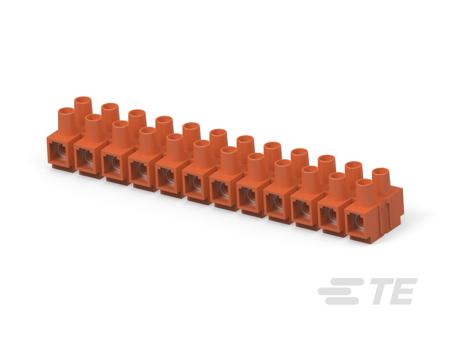 1-1986469-2 TE Connectivity Barrier Strip, 12 Contact, 14.5mm Pitch, 1 Row, 65A, 600 V