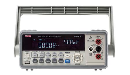 123-3683 RS PRO IDM8342 Bench Digital Multimeter With UKAS calibration , 10A ac 750V ac 10A dc 1000V dc