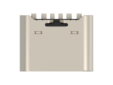 2479774-1 TE Connectivity Straight, Top Mount, Receptacle- Single Port Type C 2.0 USB C Connector