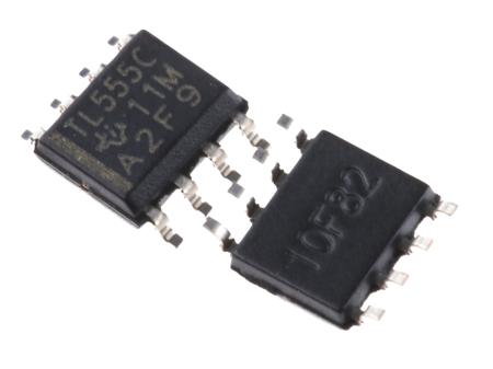 TLC555CDR Texas Instruments , Timer Circuit 2MHz, 8-Pin SOIC