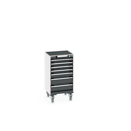 40402021-19V Bott, 7 Drawer Sheet Steel Floor Standing Cabinet, 525 X 525 X 985mm