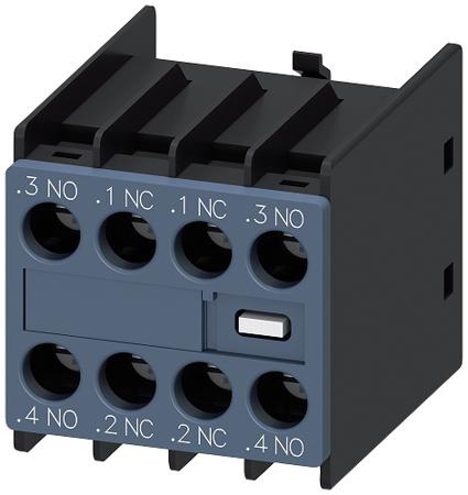 3RH2911-1FA22 Siemens Contact Module for use with 3RT2 Contactors, Contactor Relay, Power Contactor