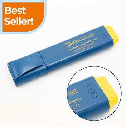 150-A06-P05-A08 Detectamet Blue Highlighter Pen