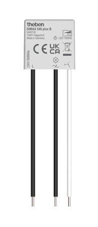 5400130 Theben DIMAX 540 Dimming Controller Switch, Flush Mount, 230 V ac