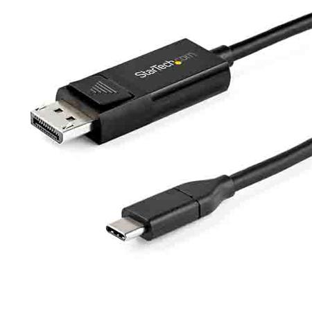 CDP2DP141MBD StarTech.com USB C to DisplayPort Adapter Cable, USB C, 1 Supported Display(s) - 8K @ 60Hz