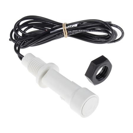LLF48Y100RF Sensata Cynergy3 LLF40 Series Horizontal Internal Polypropylene Float Switch, 1m Cable, SPNO, 240V ac Max, 120V dc Max