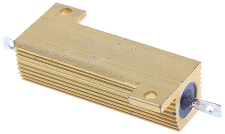 HS50-R5-J Arcol HS50 Series Aluminium Housed Axial Wire Wound Panel Mount Resistor, 500mΩ ±5% 50W