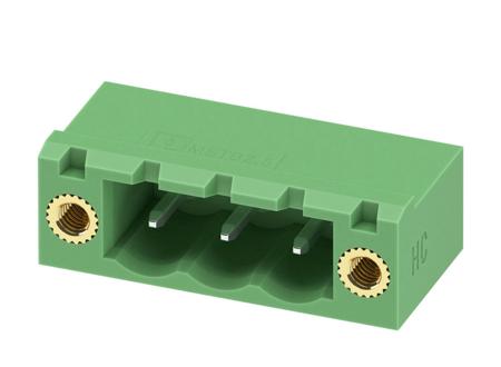 1924091 Phoenix Contact, 5.08mm Pitch, MSTB 2.5 HC/ 3-GF-5.08, 3 Way, Pluggable Terminal Block, Header, Solder Termination,