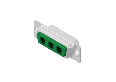 303W3CSXX99A10X CONEC 3 Way Through Hole D-sub Connector Socket, with Mounting Hole