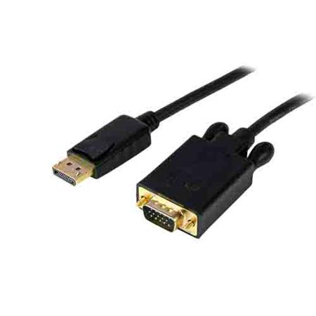 DP2VGAMM15B StarTech.com DisplayPort to VGA Adapter, 4.6m Length - 1920 x 1200 Maximum Resolution