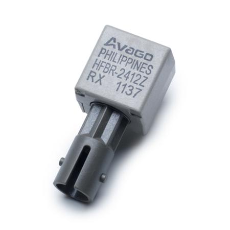 HFBR-2402Z Broadcom  5MBd 820nm Fibre Optic Receiver, Round, SMA Connector