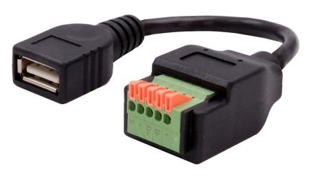 EX-49128 Exsys USB 2.0 Female USB A, 150mm
