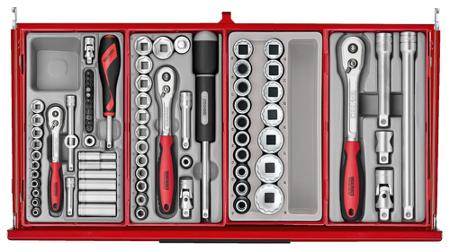 TKT26R137T Teng Tools 4 Drawer Steel Tool Chest Tools Included