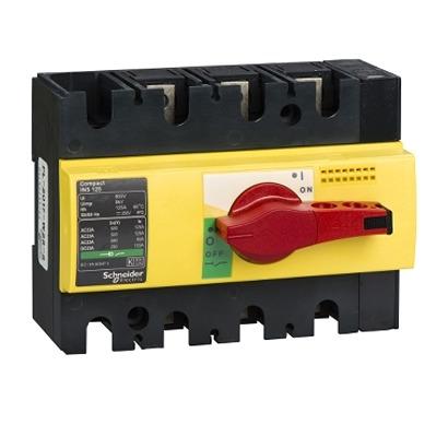 28926 Schneider Electric Fuse Switch Disconnector, 3 Pole, 125A Max Current