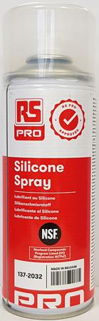 137-2032 RS PRO Silicone Lubricant 400 ml Aerosol,Food Safe