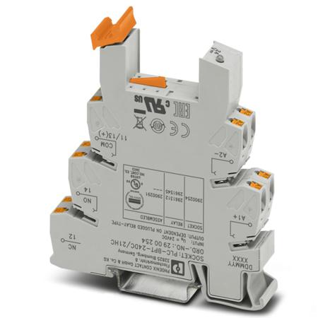 2900254 Phoenix Contact PLC-BPT- 24DC/21HC DIN Rail Relay Socket