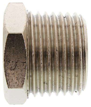0904-13-21 Legris 0904 60 bar Brass Pneumatic Straight Threaded Adapter, R 1/2 Male Female G R Male 1/2in 1/4in