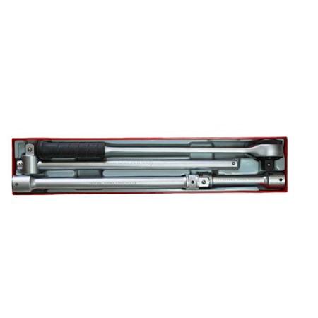 TTX3404S Teng Tools 4-Piece 3/4 in Reversible Ratchet Ratchet Set