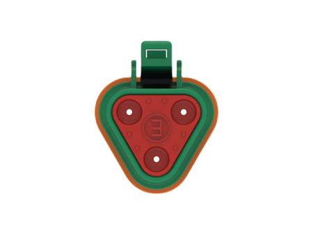 DT06-3S-TE03 TE Connectivity, DT06-3S Automotive Connector Socket Green Cable 3 Way, Cable Termination
