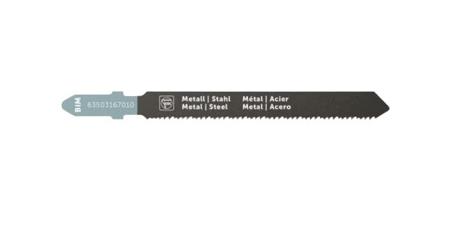 63503167010 FEIN, 23 - 18 Teeth Per Inch Metal 90mm Cutting Length Jigsaw Blade, Pack of 5