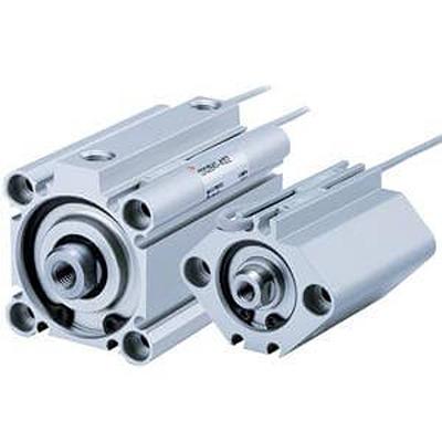 CDQ2B25-25DCZ SMC Pneumatic Compact Cylinder - , 25mm Bore, 25mm Stroke, CQ2 Series, Double Acting