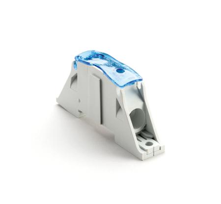 561160 nVent ERIFLEX SB Series Terminal Block, 1-Way, 100A, 10 → 6 AWG Wire, Cage Clamp Termination