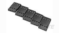 104503-5 TE Connectivity 1044 Series Straight Through Hole Header, 6 Contact(s), Unshrouded