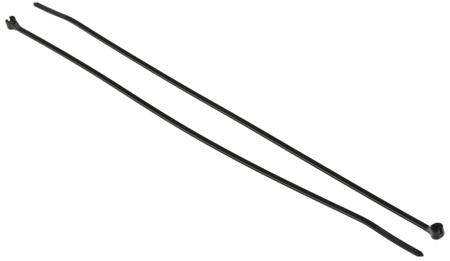 7TAG009040R0007--TY232MX Thomas & Betts Black Cable Tie Nylon Weather Resistant, 203.2mm x 2.29 mm
