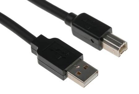 USB2HAB50AC StarTech.com USB 2.0, Male USB A to Male USB B, 480Mbps, 15m