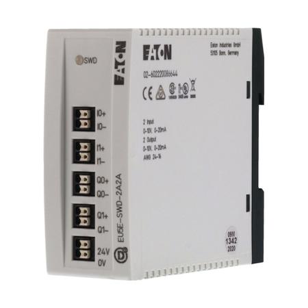 144063-EU5E-SWD-2A2A Eaton EU5E Series I/O module for Use with PLC, 24 V dc