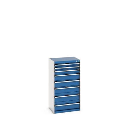 40011064-11V Bott 8 Cabinet, Steel, 1200mm x 525mm x 650mm, Blue