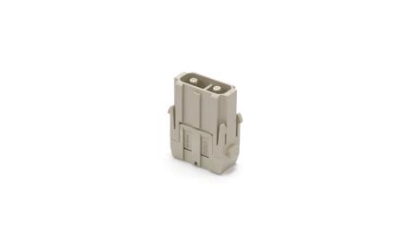 208-4586 RS PRO Heavy Duty Power Connector Insert, 2 contacts, 40A, Male