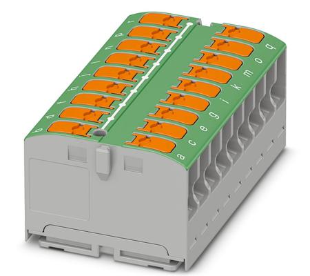 1186870 Phoenix Contact Distribution Block, 18 Way