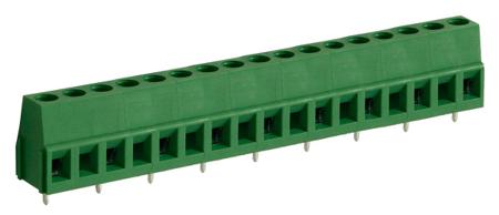 897-0988 RS Pro 10mm Pitch Straight, PCB Terminal Block, PCB Mount, 9 Way